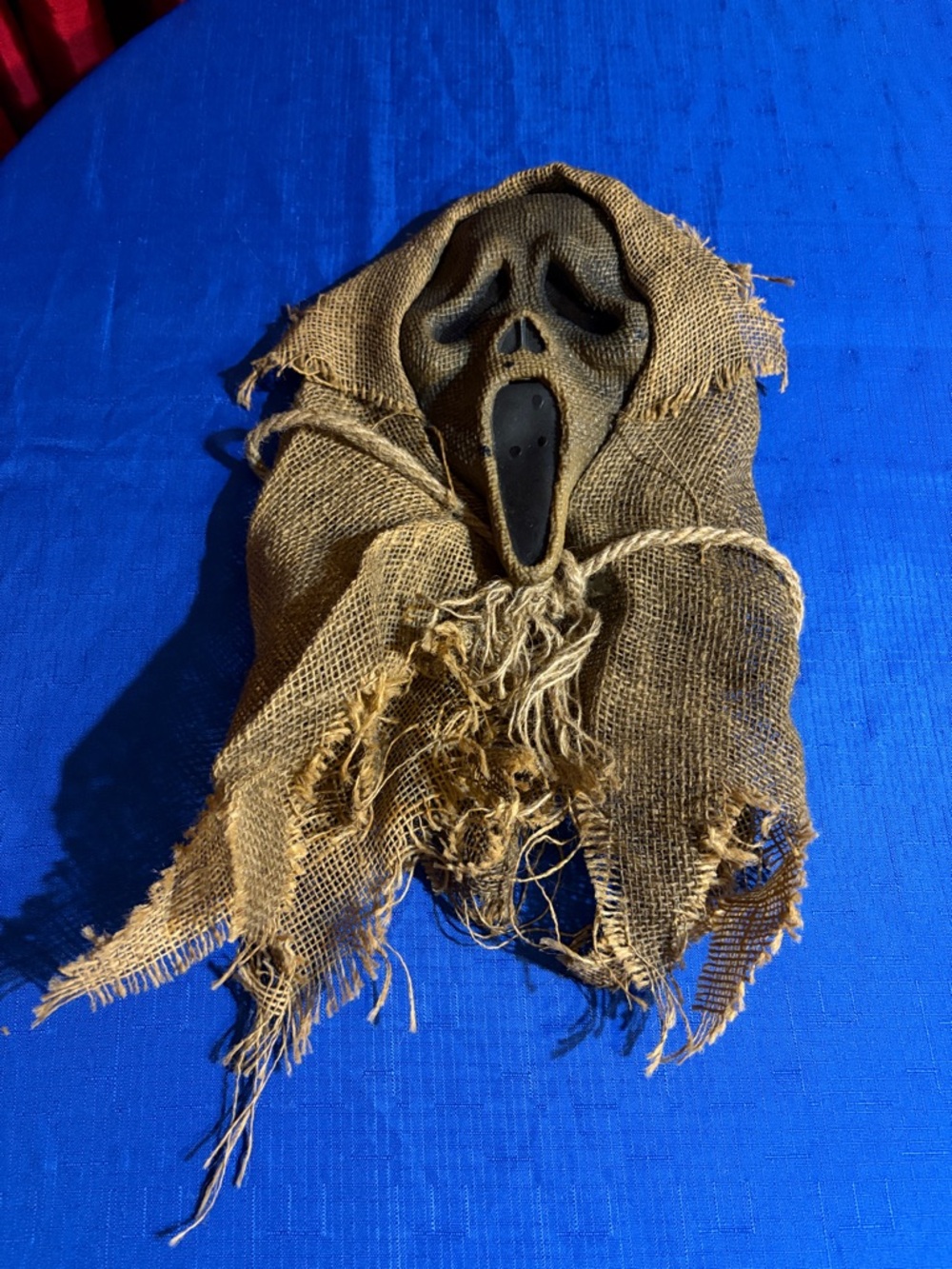 ScareCrow Youth GHOSTFACE Mask Scream 4 Burlap Ghost Face Easter unlimted